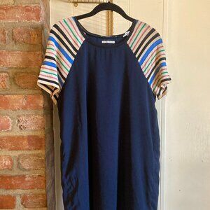 Scotch and Soda Navy TShirt Dress (Small)